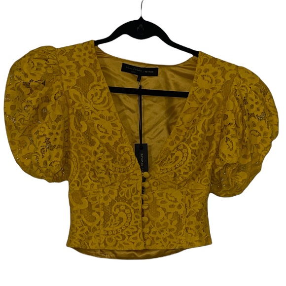 House of Harlow 1960 Tops - 👀 3 for $30 👀

new XXS yellow crop top blouse House of Harlow 1960 X Revolve